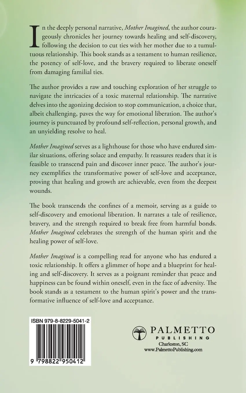 Rückseite: 9798822950412 | Mother Imagined | Reason Carmichael | Taschenbuch | Englisch | 2024