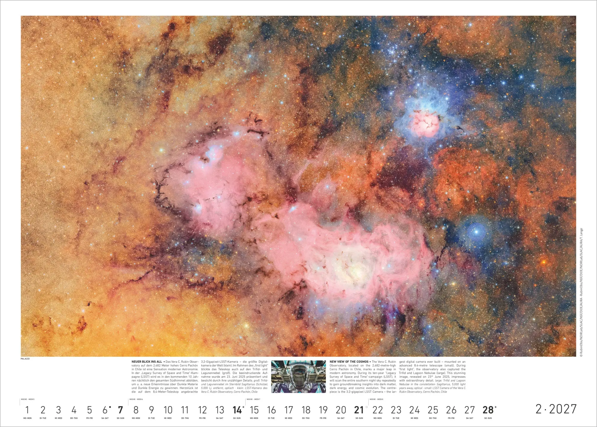 Bild: 4069095010512 | Sternzeit 2027 | Felicitas Mokler | Kalender | Palazzi (Kalender)
