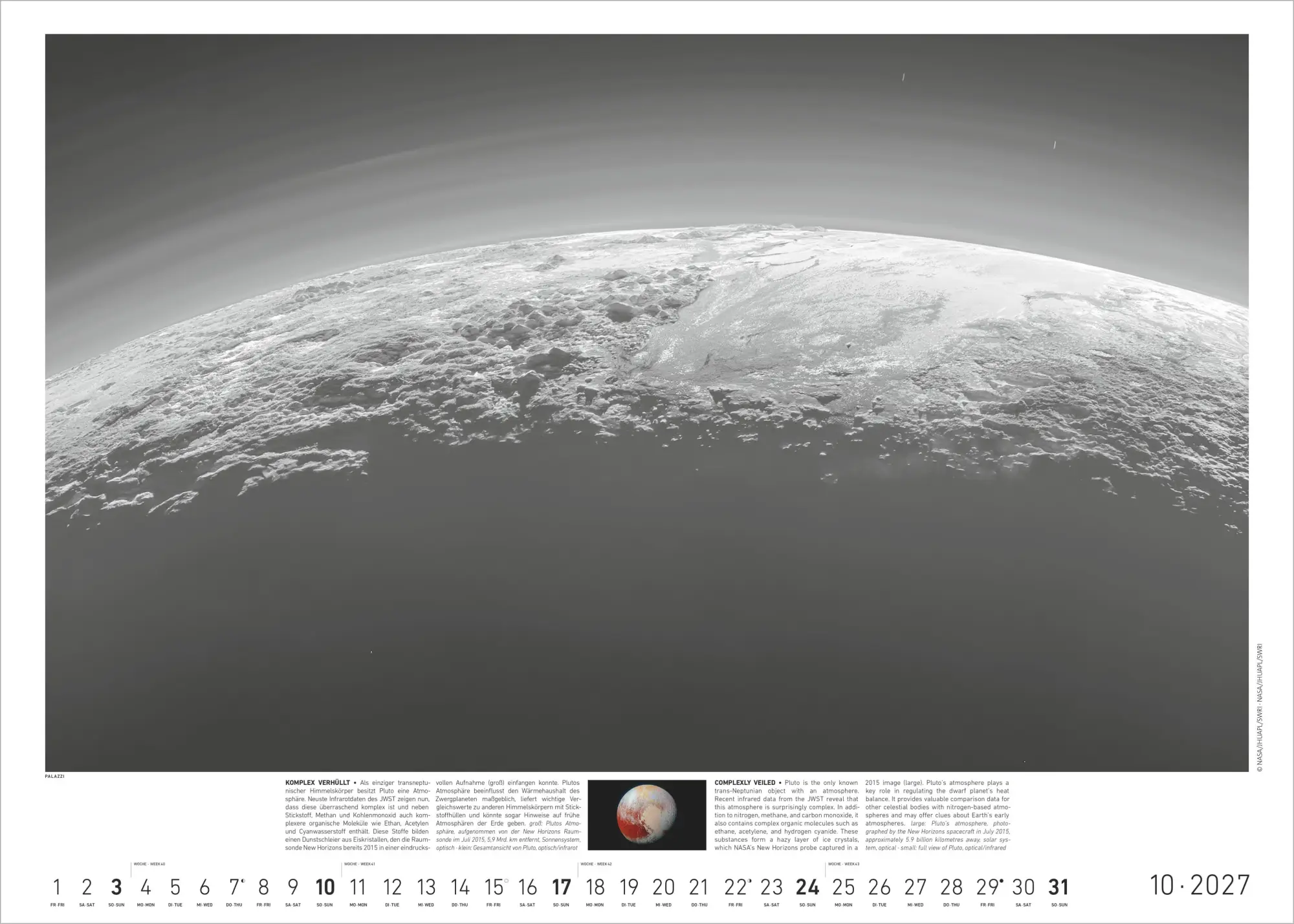Bild: 4069095010512 | Sternzeit 2027 | Felicitas Mokler | Kalender | Palazzi (Kalender)