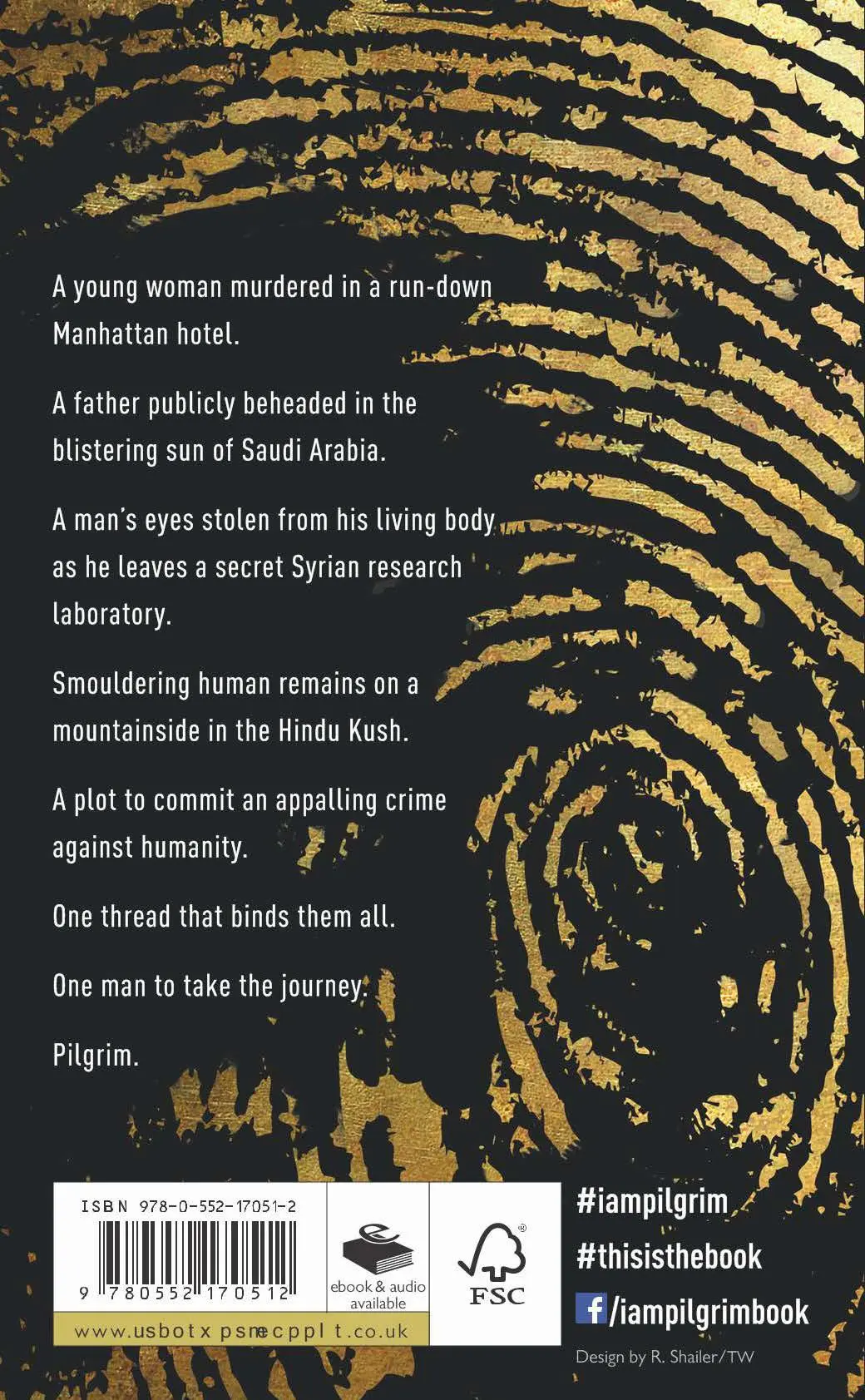 Rückseite: 9780552170512 | I Am Pilgrim | Terry Hayes | Taschenbuch | 891 S. | Englisch | 2014