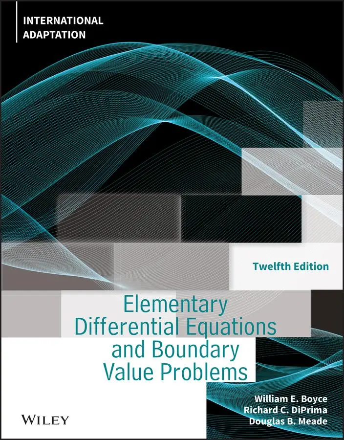 Cover: 9781119820512 | Elementary Differential Equations and Boundary Value Problems,... Cover: 9781119820512 | Elementary Differential Equations and Boundary Value Problems,...