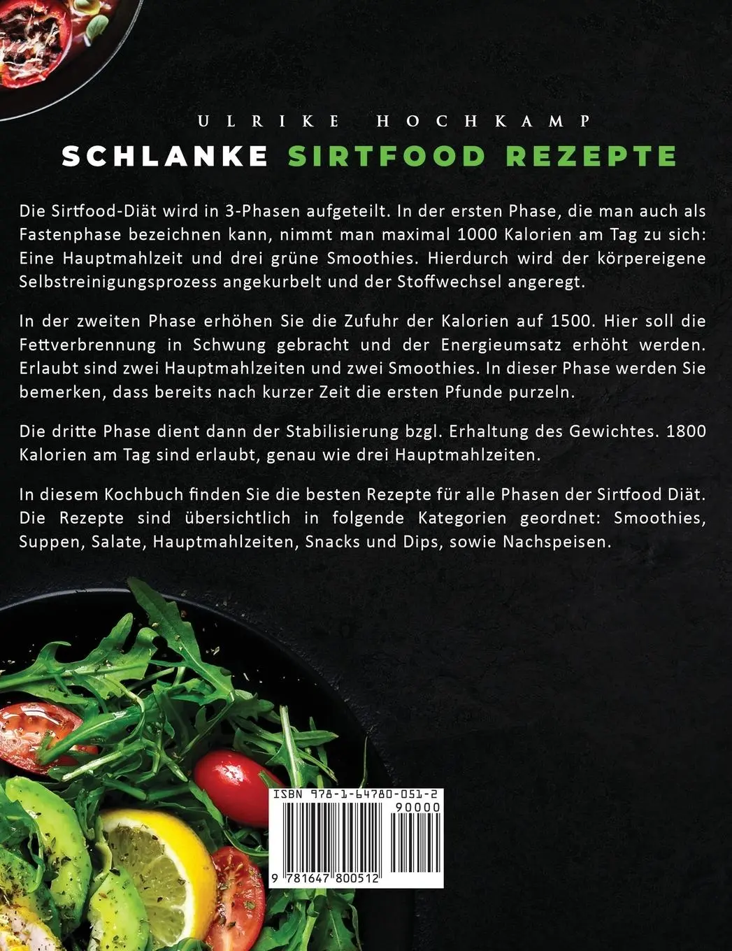 Rückseite: 9781647800512 | Schlanke Sirtfood Rezepte | Ulrike Hochkamp | Buch | 2020