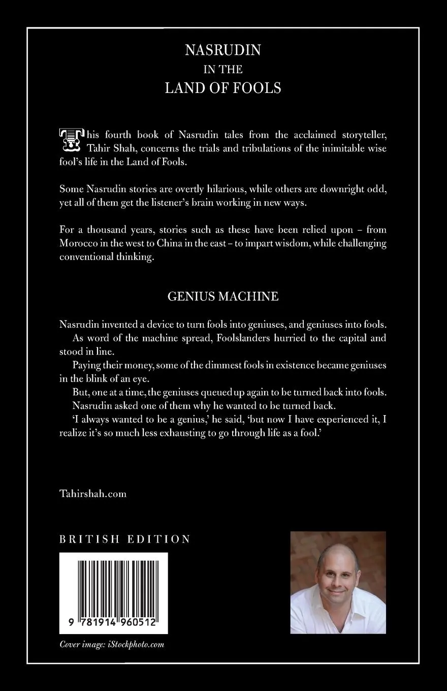 Rückseite: 9781914960512 | Nasrudin in the Land of Fools | Tahir Shah | Taschenbuch | Englisch