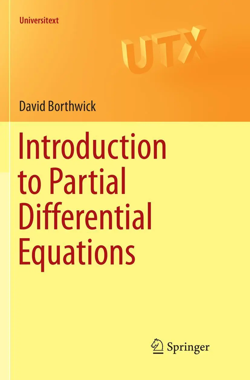 Cover: 9783319840512 | Introduction to Partial Differential Equations | David Borthwick | xvi