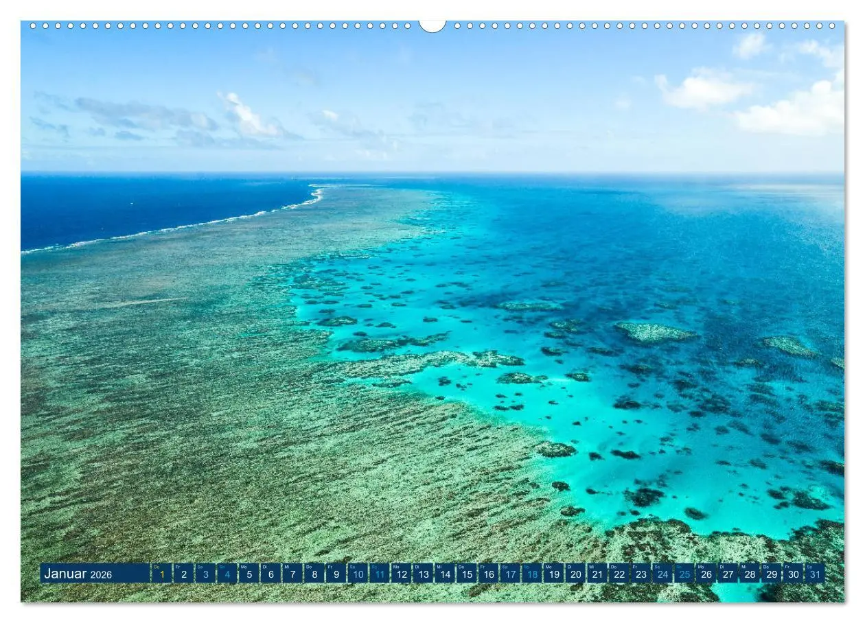 Bild: 9783457760512 | Great Barrier Reef und die Whitsundays (Wandkalender 2026 DIN A2...