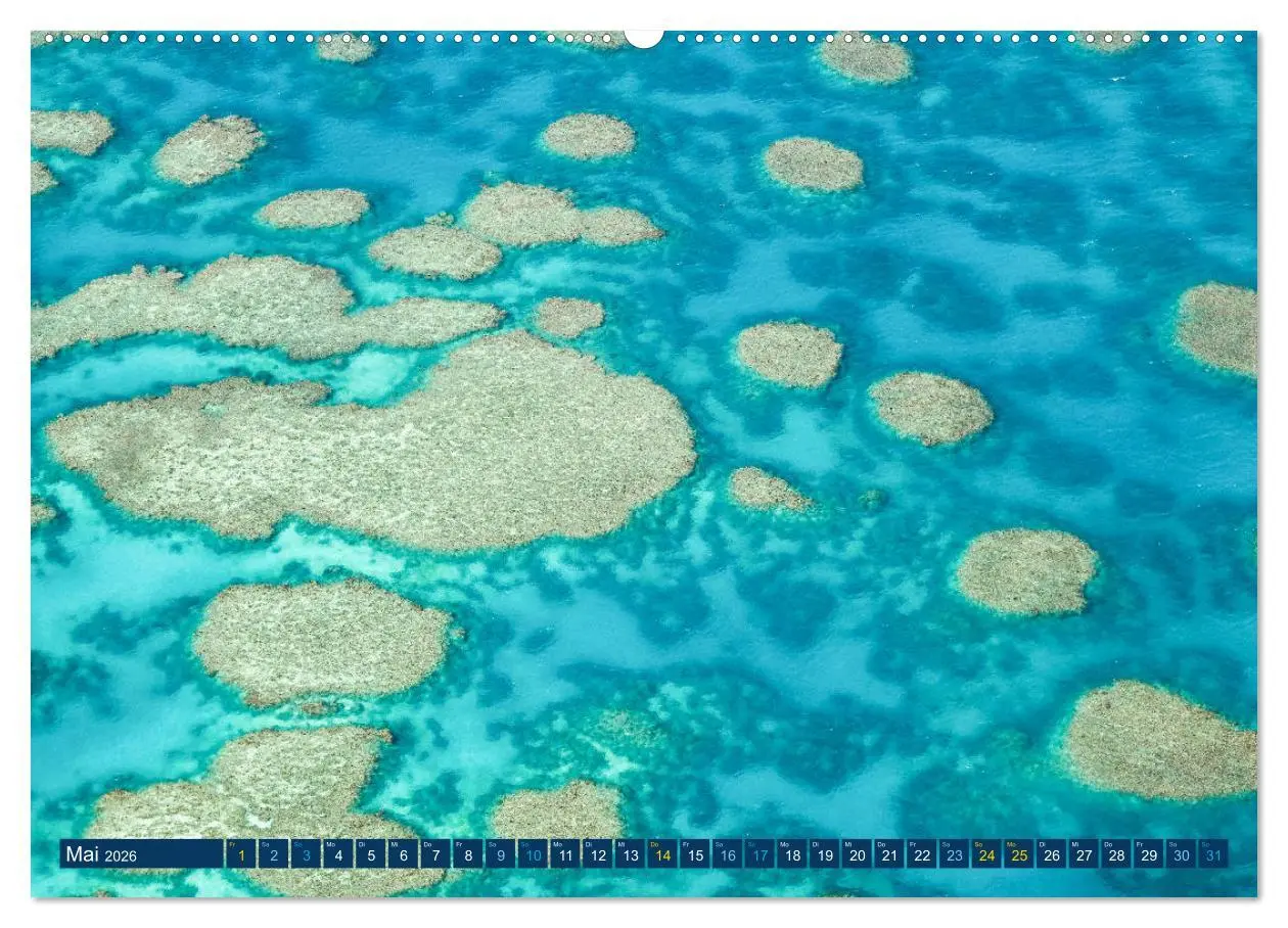 Bild: 9783457760512 | Great Barrier Reef und die Whitsundays (Wandkalender 2026 DIN A2...
