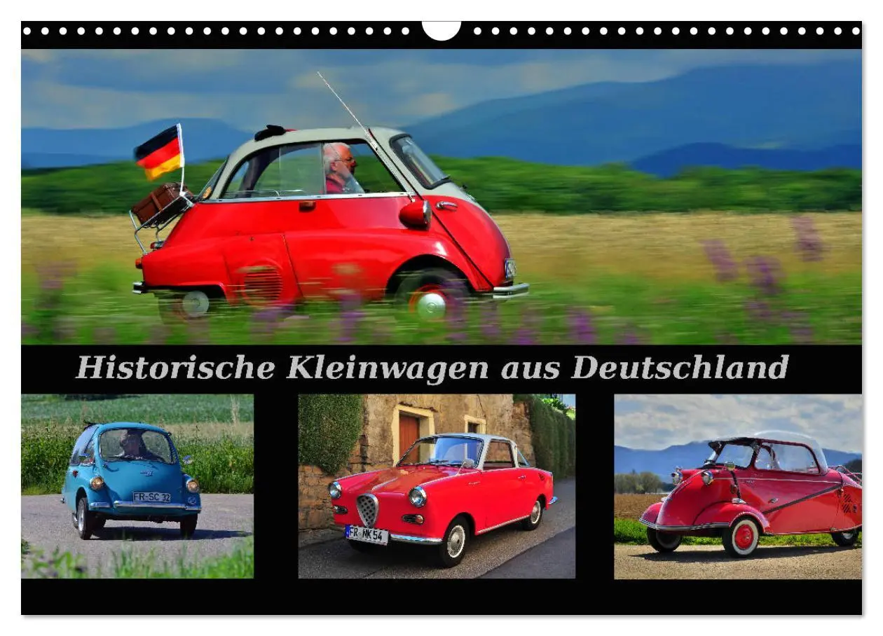 Cover: 9783457900512 | Historische Kleinwagen aus Deutschland (Wandkalender 2026 DIN A3...