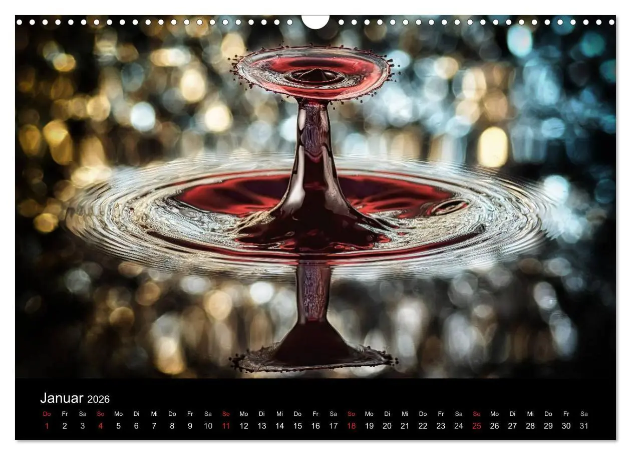 Bild: 9783516230512 | Liquid Art - Magische Momente mit Wassertropfen (Wandkalender 2026...