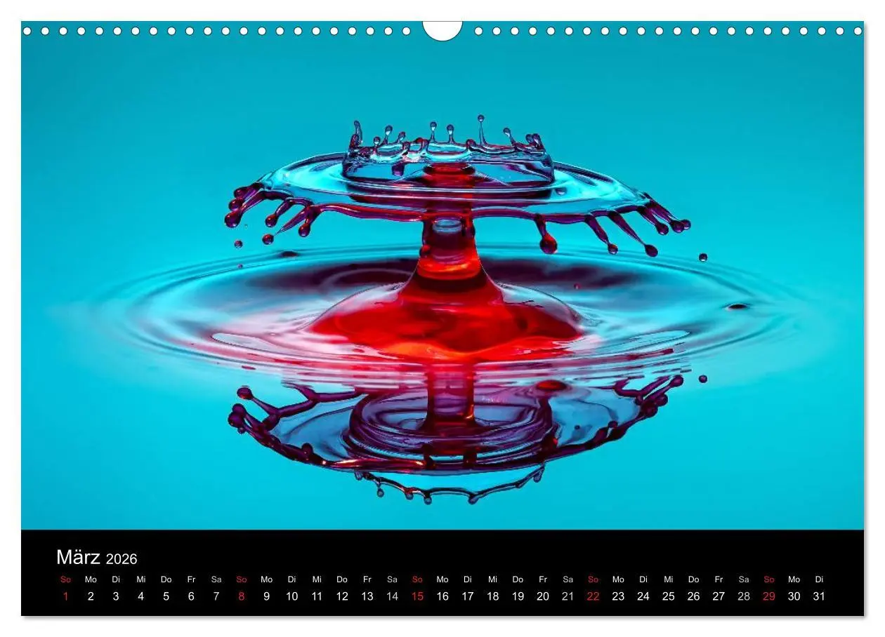 Bild: 9783516230512 | Liquid Art - Magische Momente mit Wassertropfen (Wandkalender 2026...