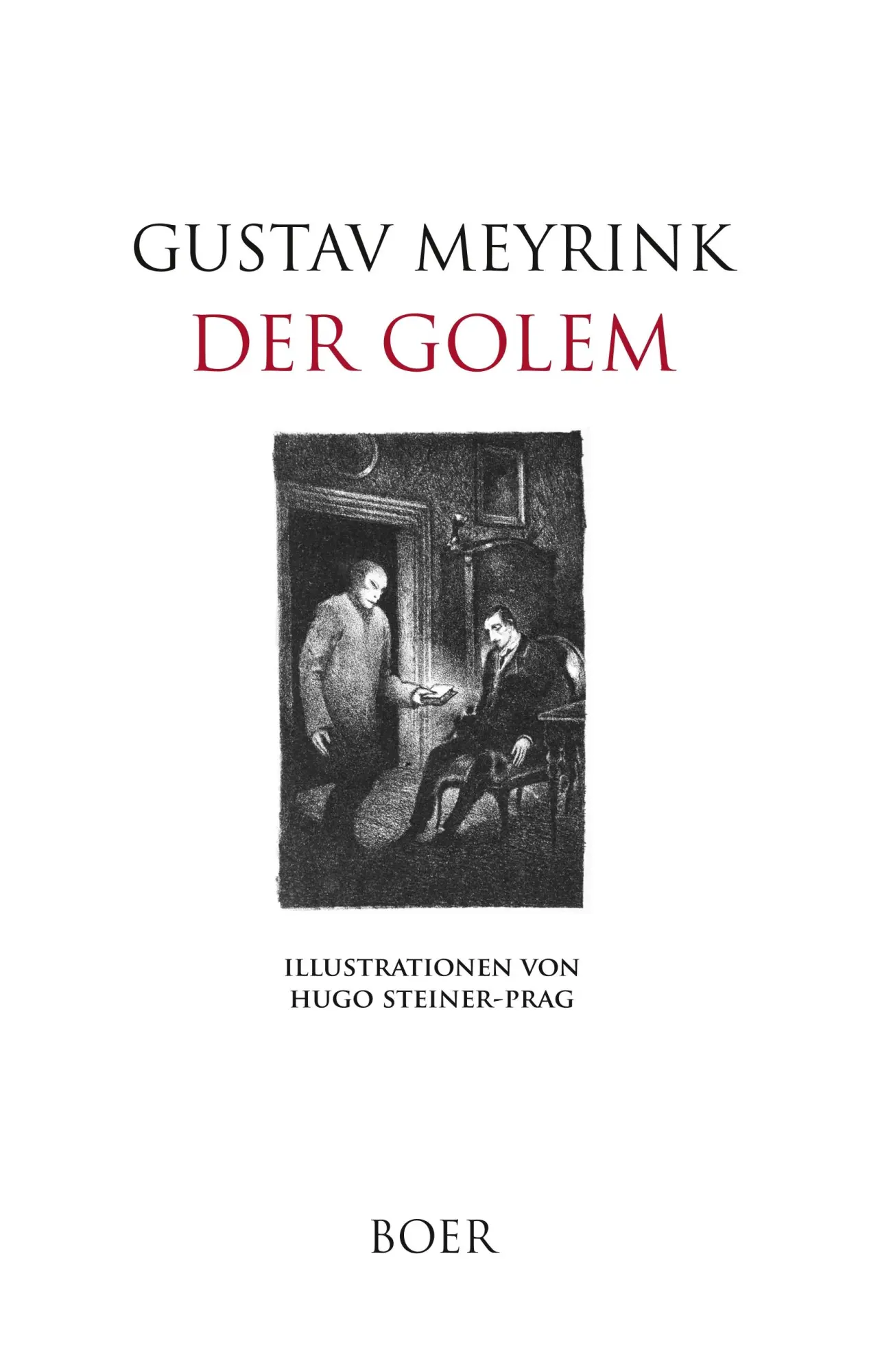 Cover: 9783966620512 | Der Golem | Illustrationen von Hugo Steiner-Prag | Gustav Meyrink