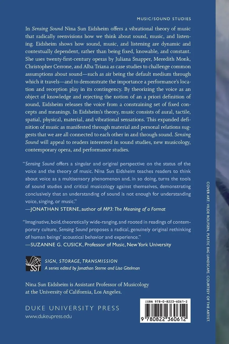 Rückseite: 9780822360612 | Sensing Sound | Singing and Listening as Vibrational Practice | Buch