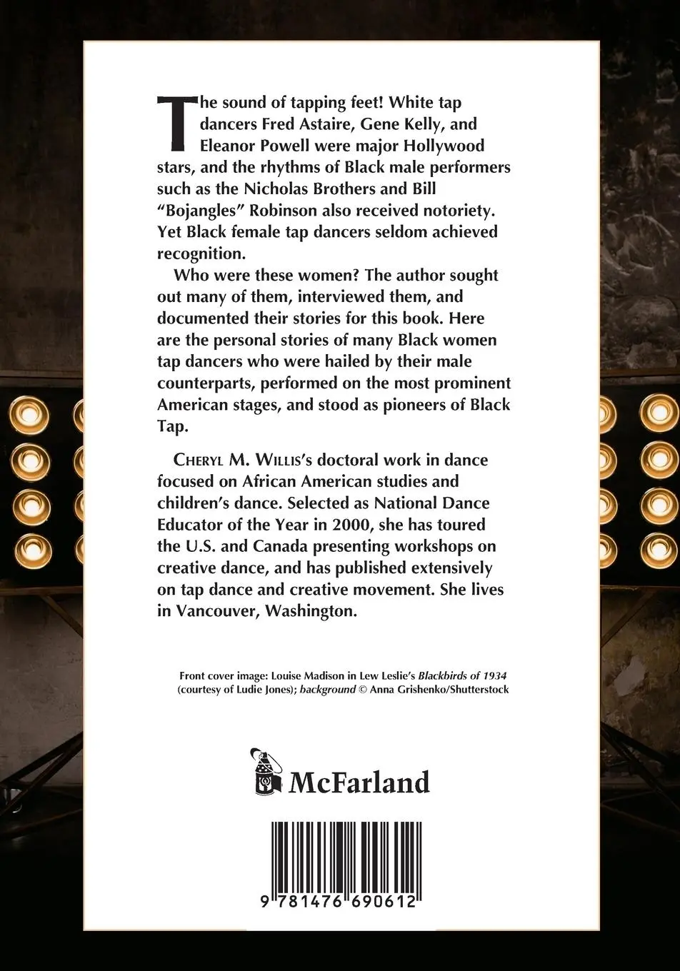 Rückseite: 9781476690612 | Black Tap Dance and Its Women Pioneers | Cheryl M. Willis | Buch