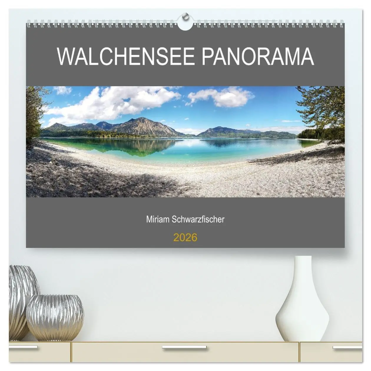 Cover: 9783457440612 | Walchensee Panorama (hochwertiger Premium Wandkalender 2026 DIN A2...
