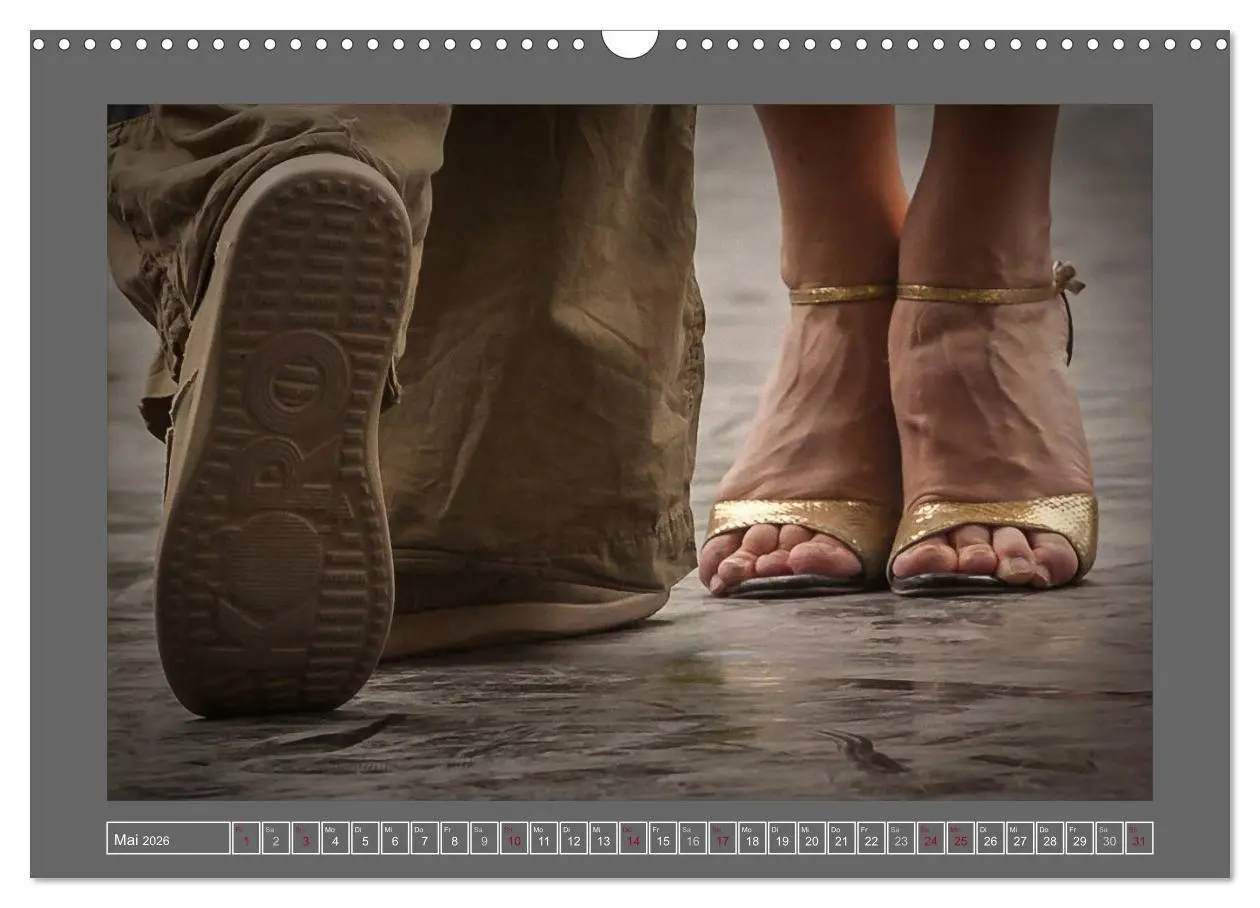 Bild: 9783516150612 | Tango feet (Wandkalender 2026 DIN A3 quer), CALVENDO Monatskalender