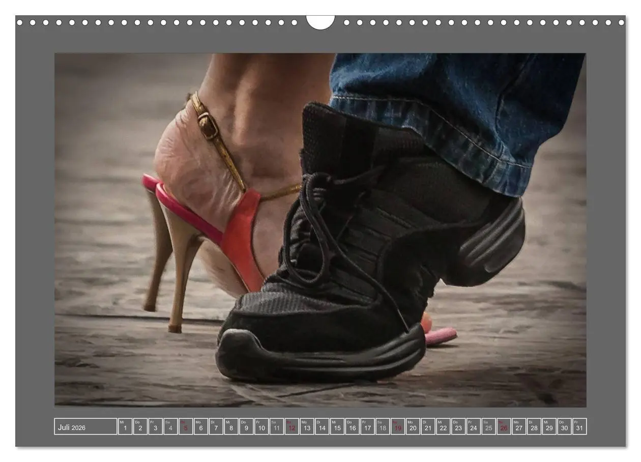 Bild: 9783516150612 | Tango feet (Wandkalender 2026 DIN A3 quer), CALVENDO Monatskalender