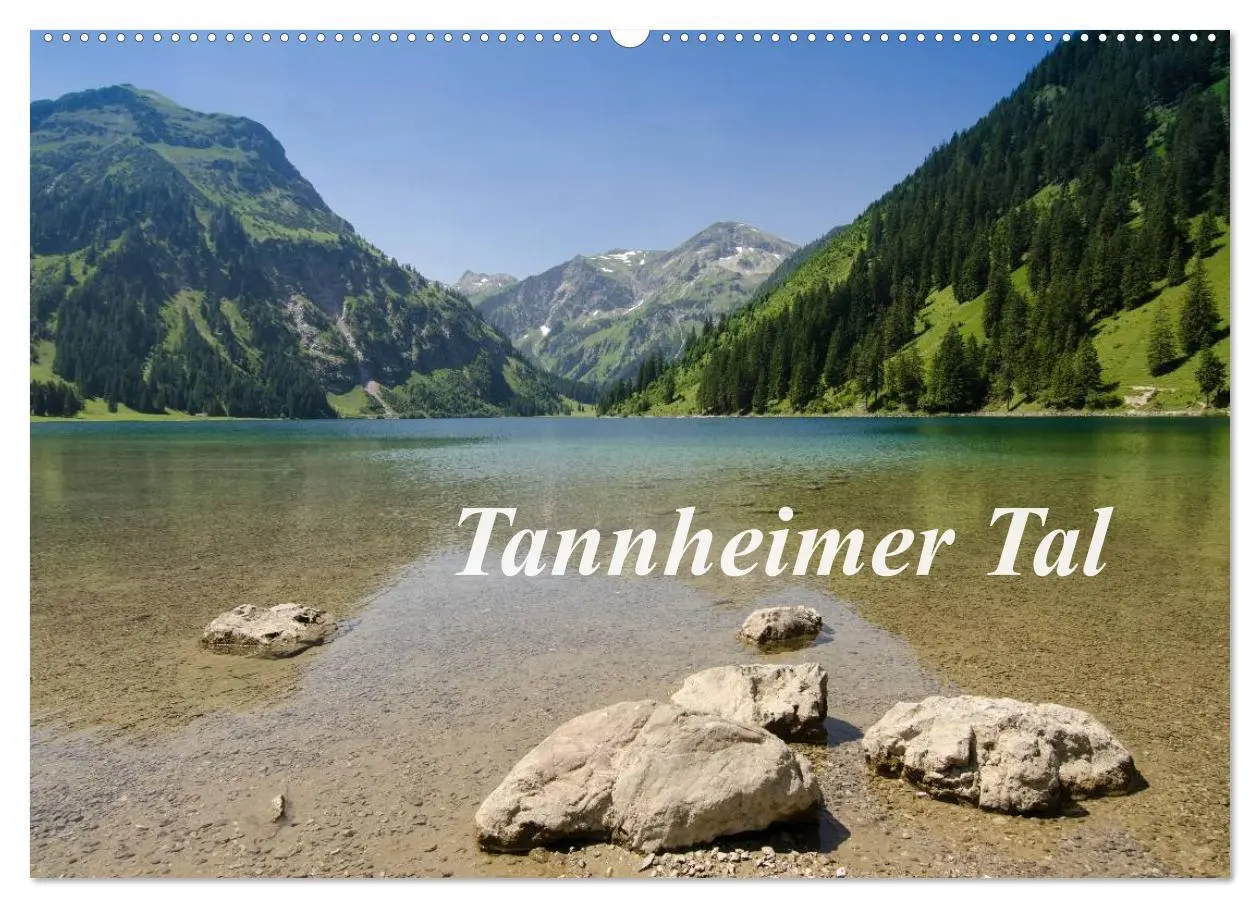 Cover: 9783516220612 | Tannheimer Tal (Wandkalender 2026 DIN A2 quer), CALVENDO...