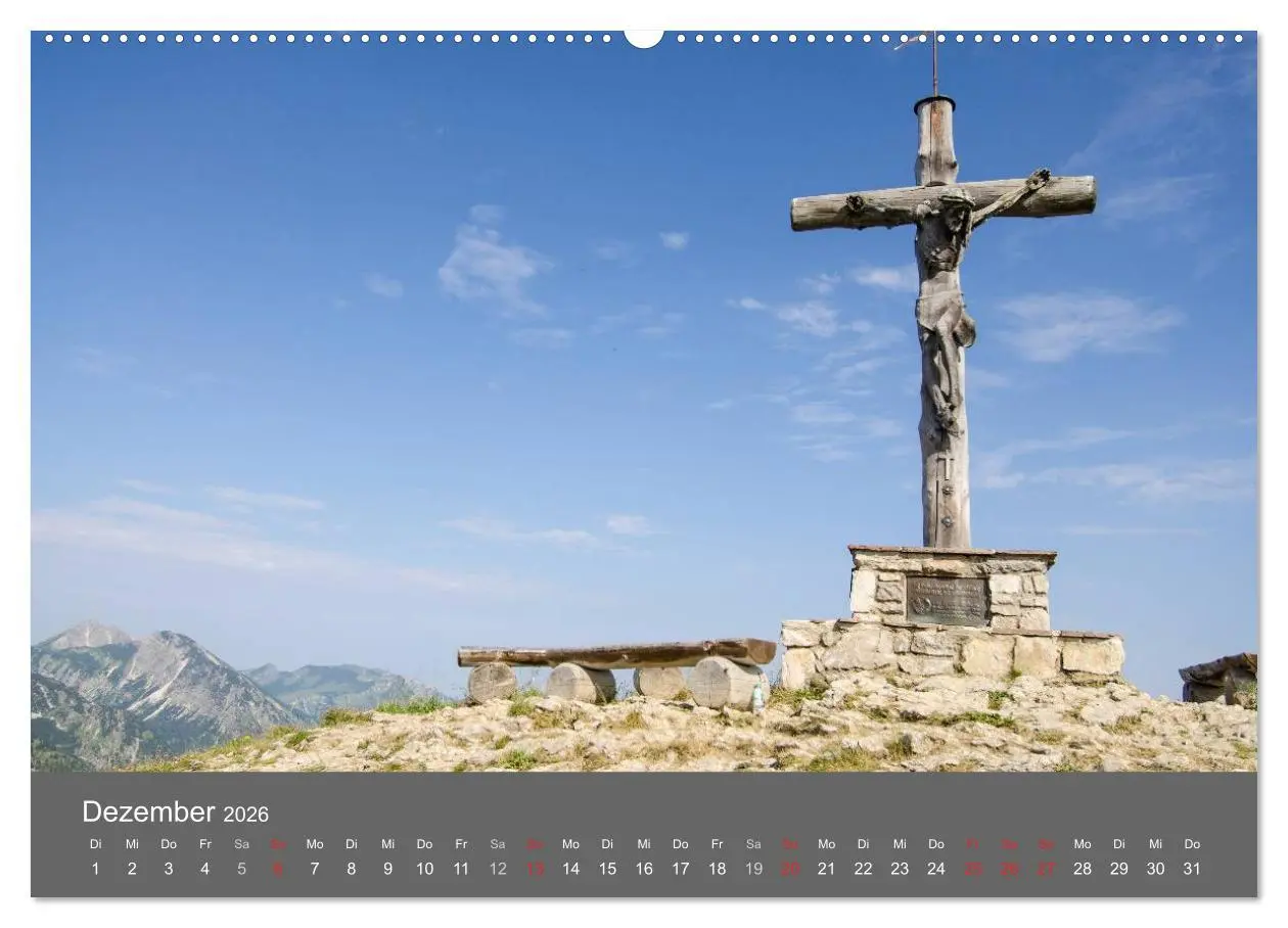 Bild: 9783516220612 | Tannheimer Tal (Wandkalender 2026 DIN A2 quer), CALVENDO...