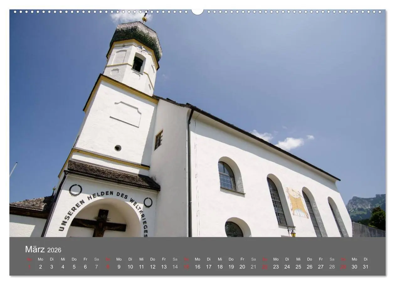 Bild: 9783516220612 | Tannheimer Tal (Wandkalender 2026 DIN A2 quer), CALVENDO...