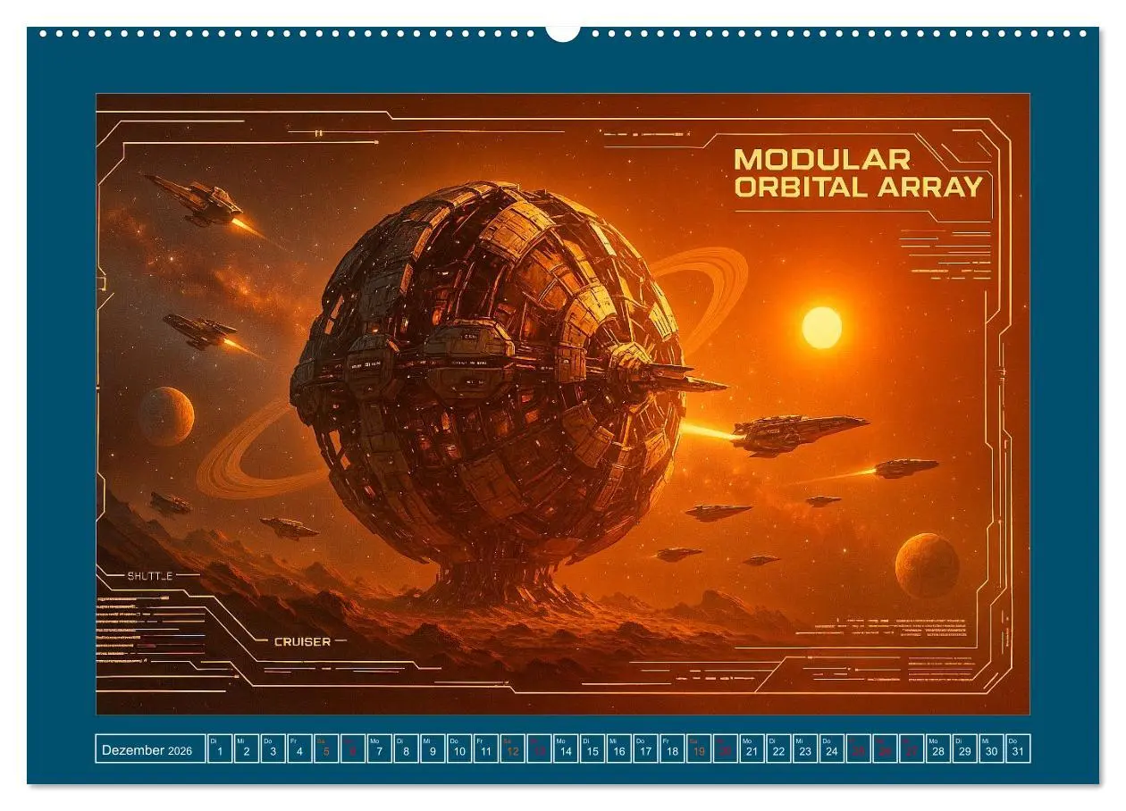 Bild: 9783516600612 | Intelligente Alientechnik (Wandkalender 2026 DIN A2 quer), CALVENDO...