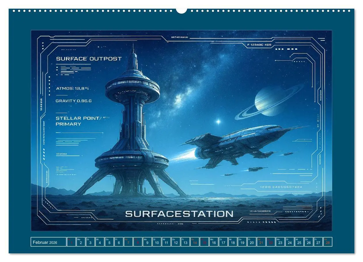 Bild: 9783516600612 | Intelligente Alientechnik (Wandkalender 2026 DIN A2 quer), CALVENDO...