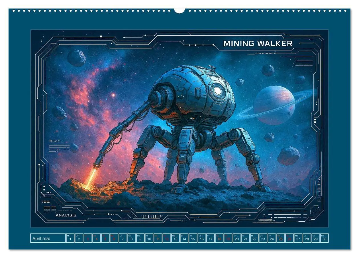 Bild: 9783516600612 | Intelligente Alientechnik (Wandkalender 2026 DIN A2 quer), CALVENDO...