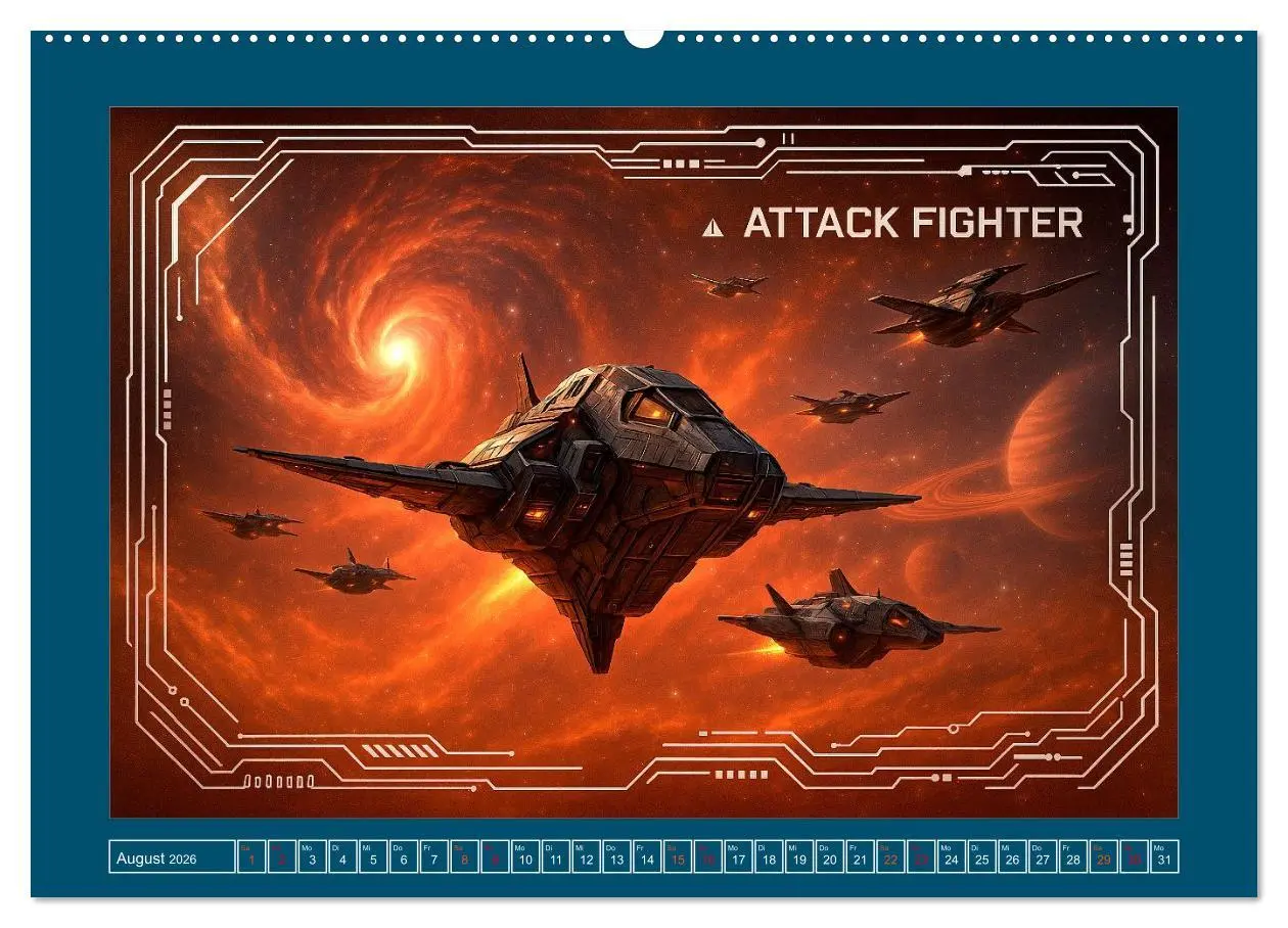 Bild: 9783516600612 | Intelligente Alientechnik (Wandkalender 2026 DIN A2 quer), CALVENDO...