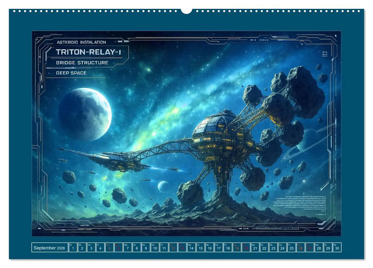 Bild: 9783516600612 | Intelligente Alientechnik (Wandkalender 2026 DIN A2 quer), CALVENDO...