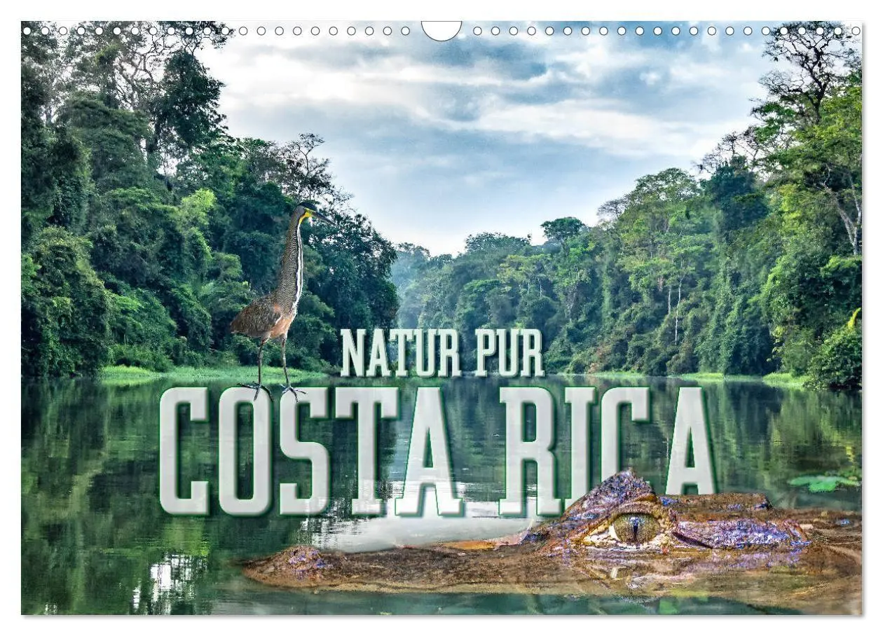 Cover: 9783569790612 | Natur pur, Costa Rica (Wandkalender 2027 DIN A3 quer), CALVENDO...