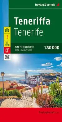 Cover: 9783707910612 | Teneriffa 1 : 50 000 | freytag &amp; berndt | (Land-)Karte | Deutsch
