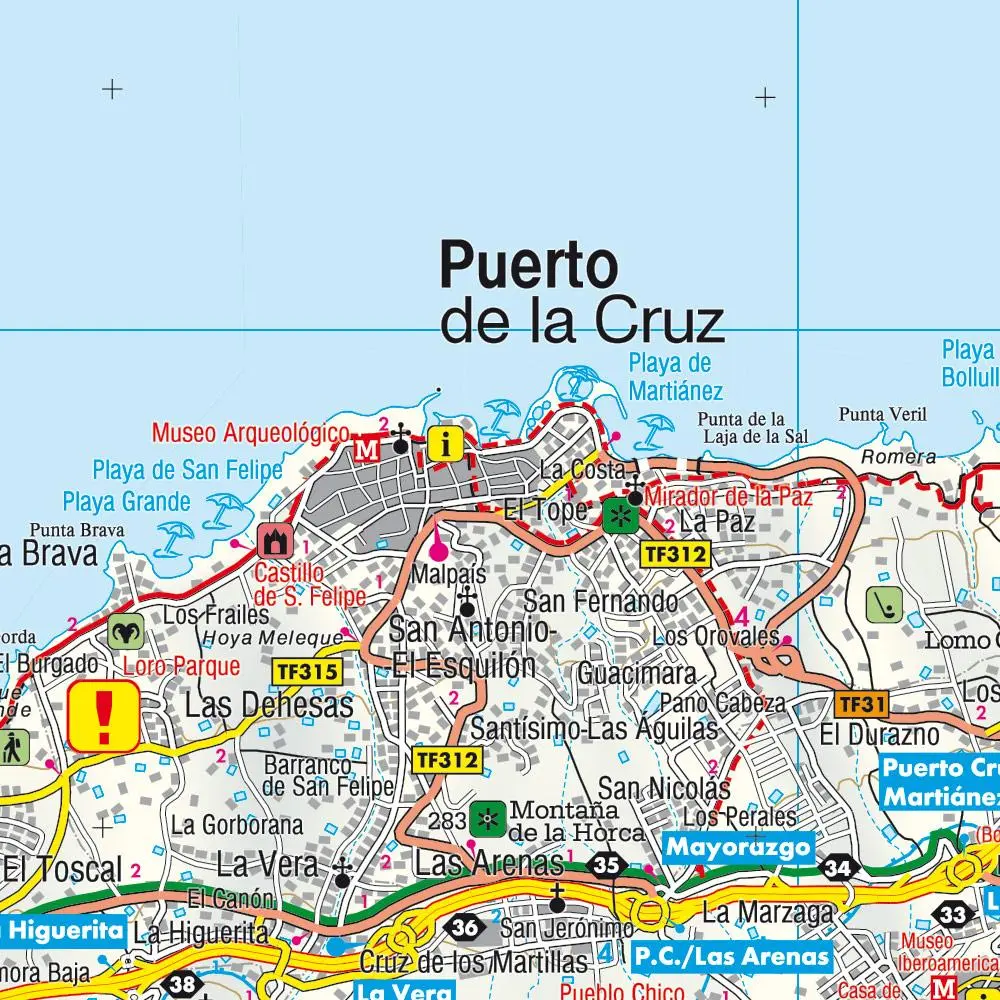 Bild: 9783707910612 | Teneriffa 1 : 50 000 | freytag &amp; berndt | (Land-)Karte | Deutsch
