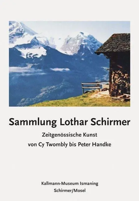 Cover: 9783829610612 | Sammlung Lothar Schirmer | Lothar Schirmer (u. a.) | Taschenbuch