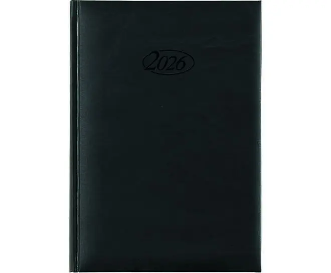 Cover: 4044186900712 | Stylex Buchkalender 2026 schwarz | ein Tag auf einer Seite | Kalender