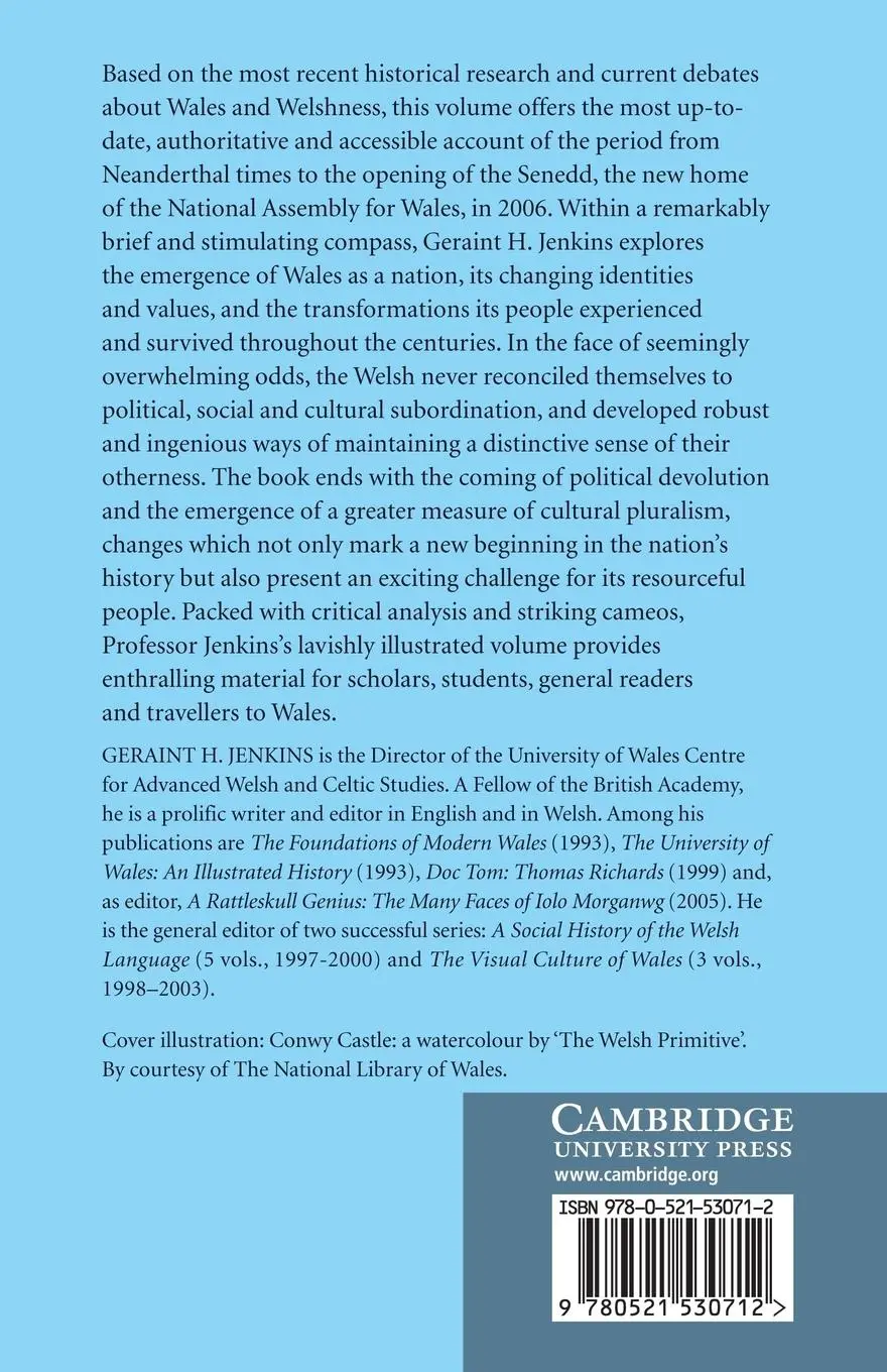 Rückseite: 9780521530712 | A Concise History of Wales | Geraint H. Jenkins | Taschenbuch | 2014