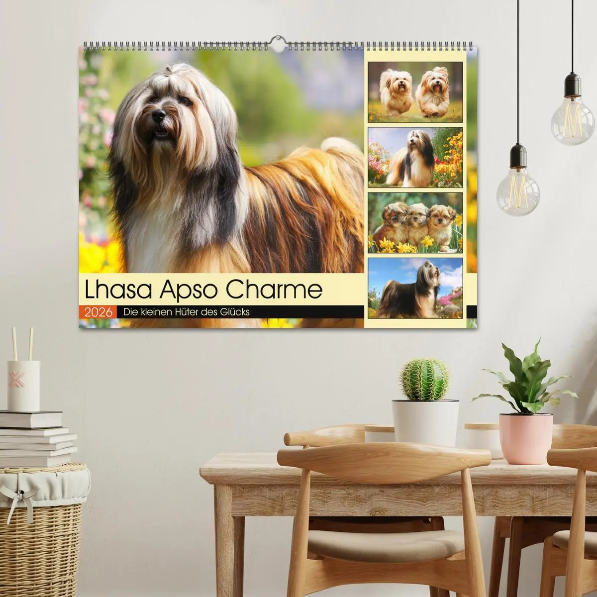Bild: 9783457810712 | Lhasa Apso Charme. Die kleinen Hüter des Glücks (Wandkalender 2026...