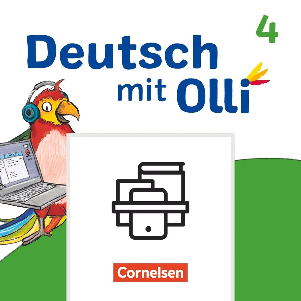 Cover: 9783464810712 | Deutsch mit Olli 4. Schuljahr. Arbeitsheft Medienkompetenz - 10...