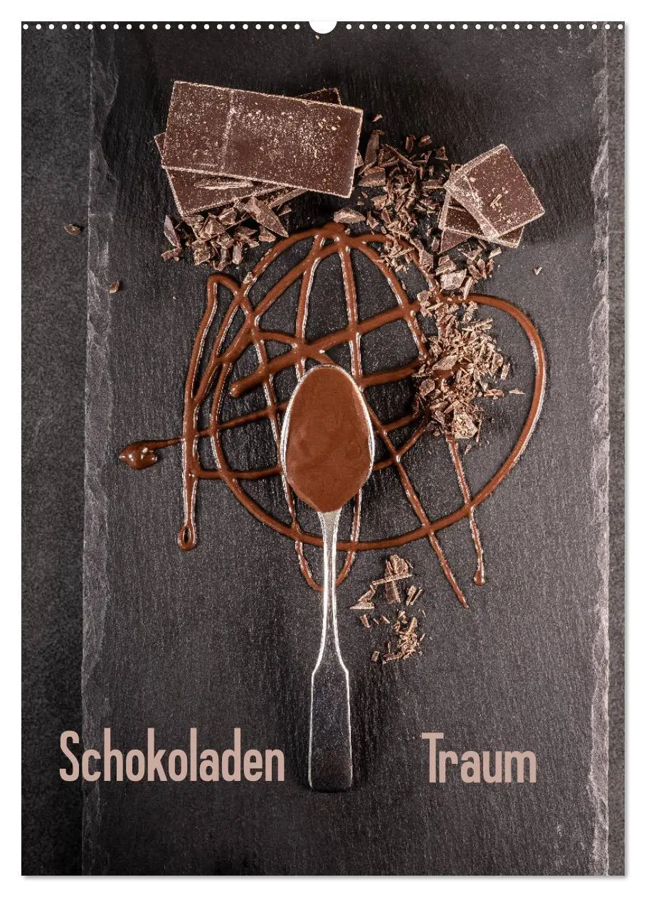 Cover: 9783516380712 | Schokoladen Traum (Wandkalender 2026 DIN A2 hoch), CALVENDO...