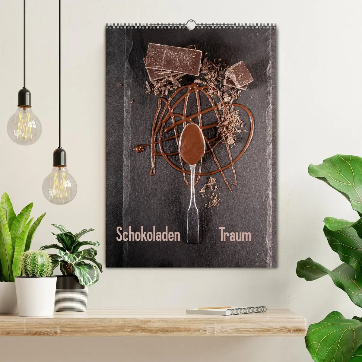 Bild: 9783516380712 | Schokoladen Traum (Wandkalender 2026 DIN A2 hoch), CALVENDO...