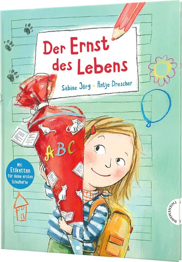 Cover: 9783522460712 | Der Ernst des Lebens | Sabine Jörg | Buch | Gebunden, mit Stickerbogen