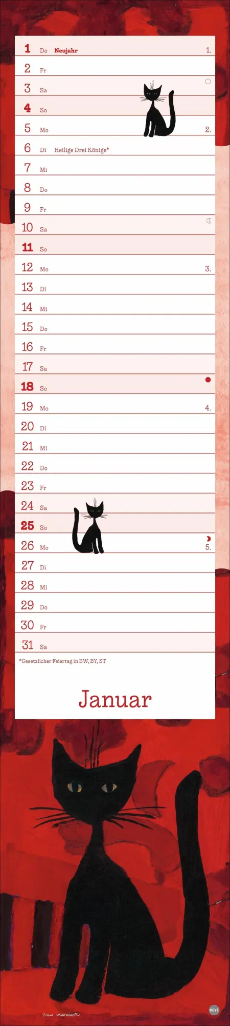 Bild: 9783756410712 | Rosina Wachtmeister Langplaner 2026 | Rosina Wachtmeister | Kalender