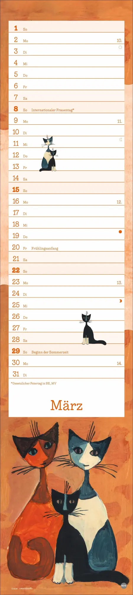 Bild: 9783756410712 | Rosina Wachtmeister Langplaner 2026 | Rosina Wachtmeister | Kalender