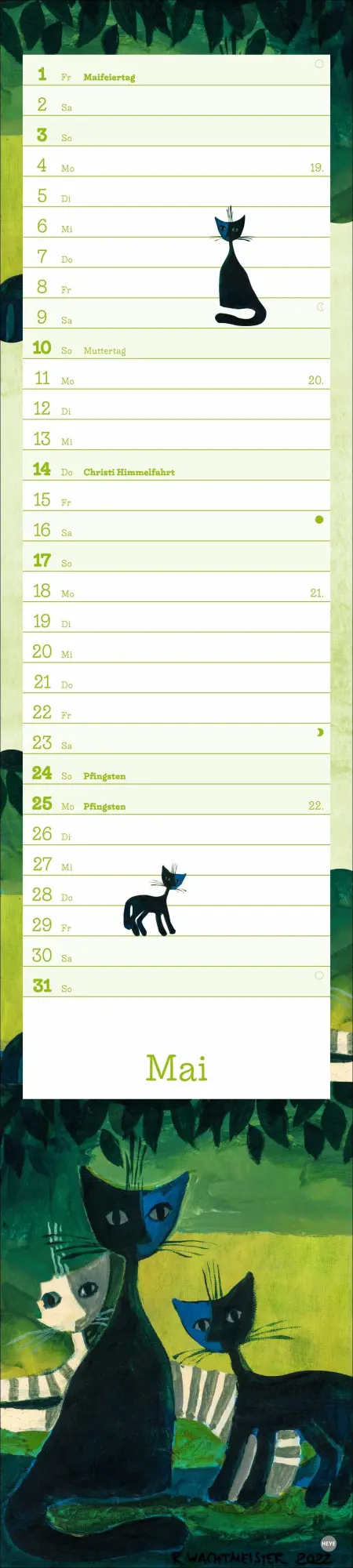 Bild: 9783756410712 | Rosina Wachtmeister Langplaner 2026 | Rosina Wachtmeister | Kalender