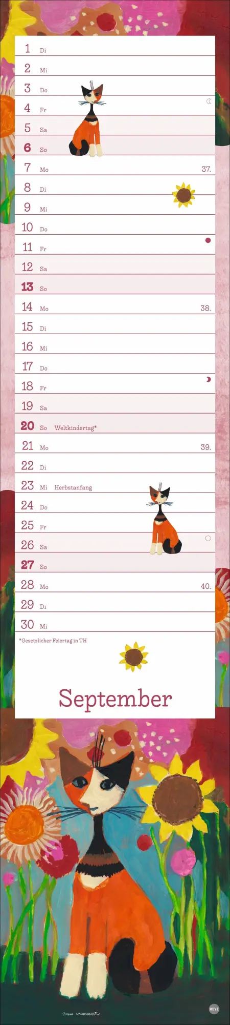 Bild: 9783756410712 | Rosina Wachtmeister Langplaner 2026 | Rosina Wachtmeister | Kalender