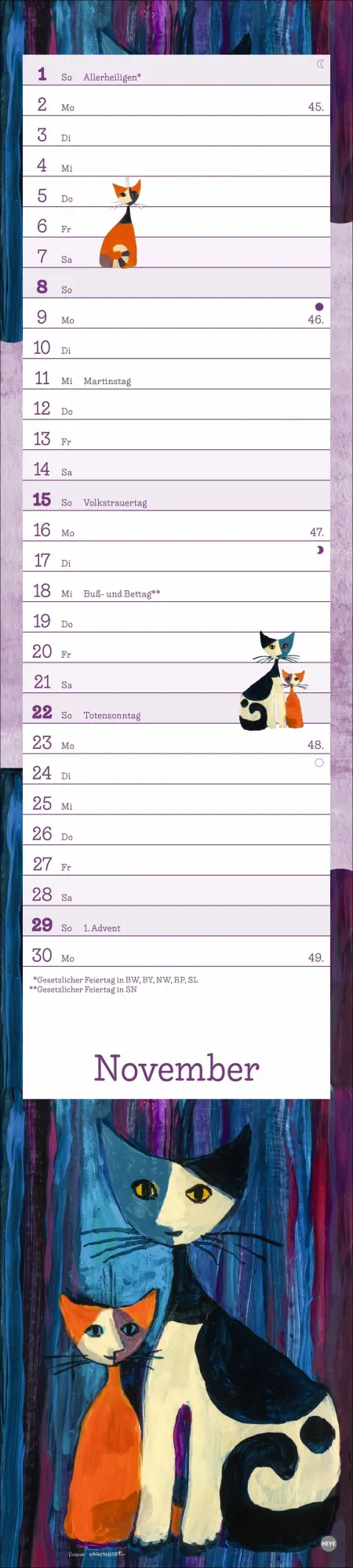 Bild: 9783756410712 | Rosina Wachtmeister Langplaner 2026 | Rosina Wachtmeister | Kalender
