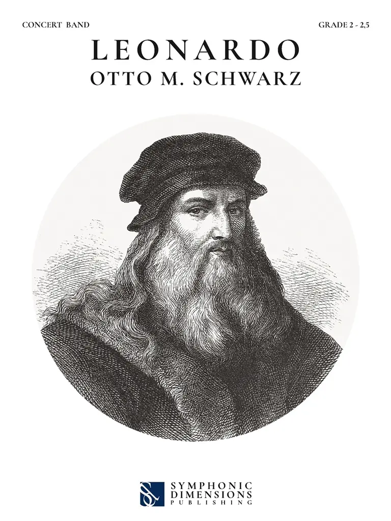 Cover: 9790502950712 | Leonardo - Concert Band Score | Otto M Schwarz | Partitur | Deutsch