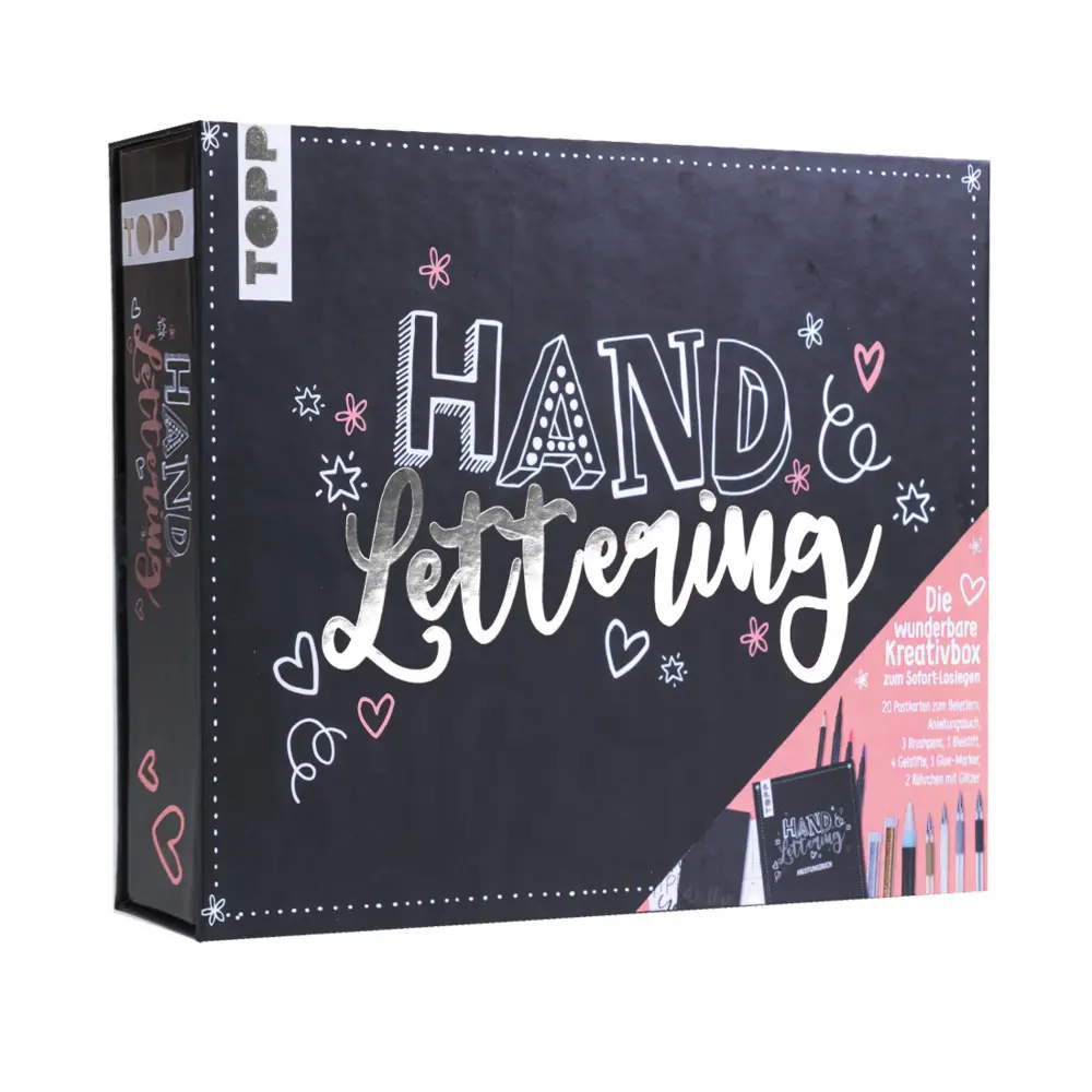 Cover: 4007742180812 | Handlettering - Die wunderbare Kreativbox | frechverlag | SET | 2023