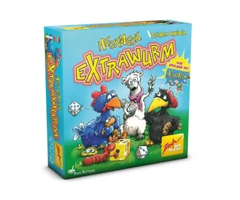 Cover: 4015682050812 | Heckmeck Extrawurm | Reiner Knizia | Spiel | Brettspiel | 601105081