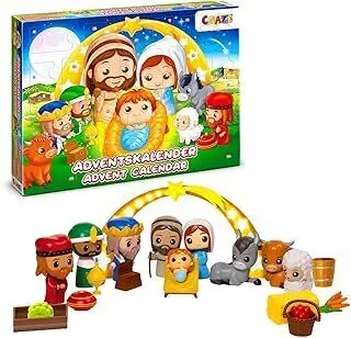 Cover: 4059779040812 | Adventskalender KRIPPE | Deutsch | Craze | EAN 4059779040812