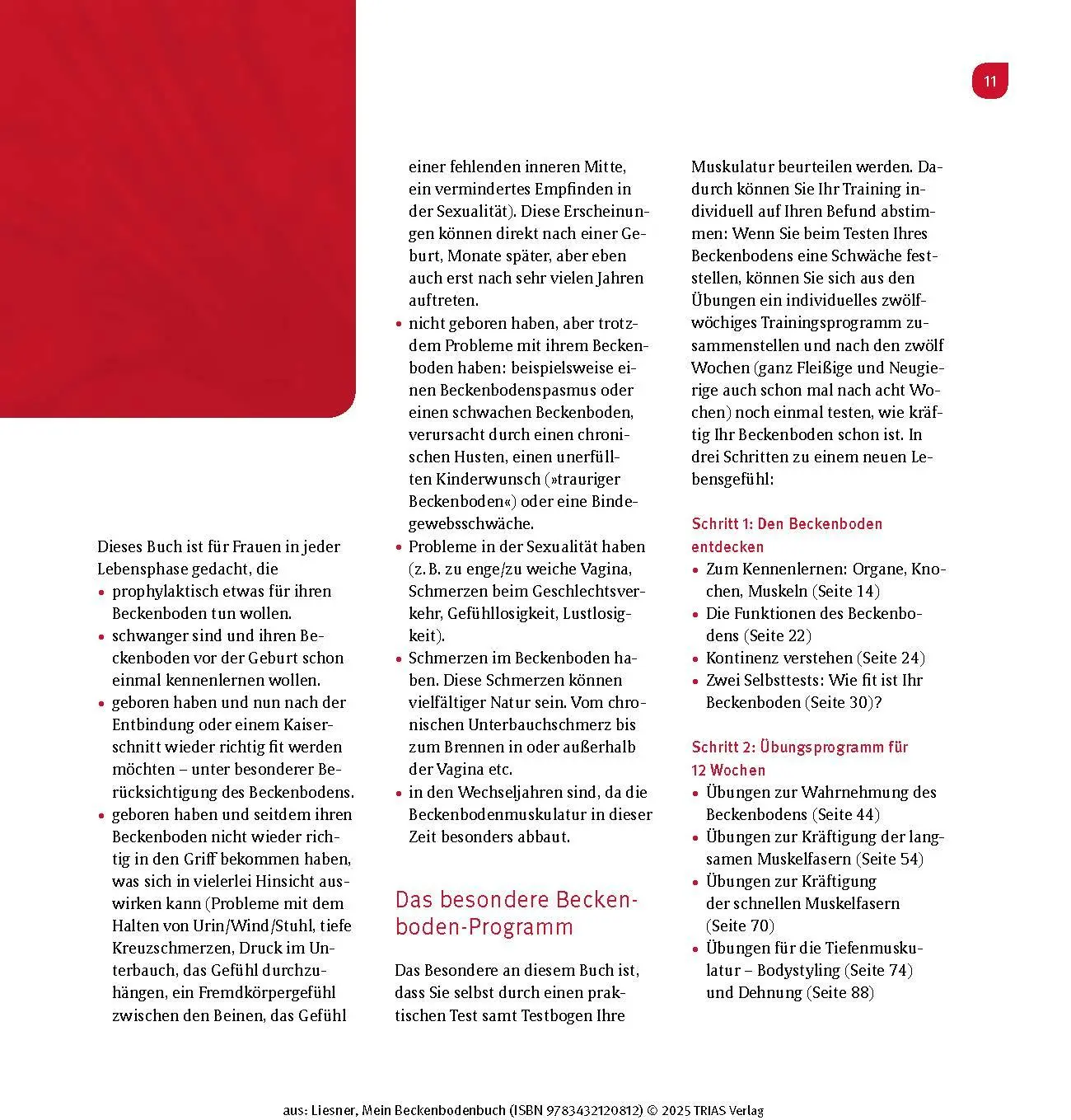 Bild: 9783432120812 | Mein Beckenbodenbuch | Franziska Liesner | Taschenbuch | 144 S. | 2025