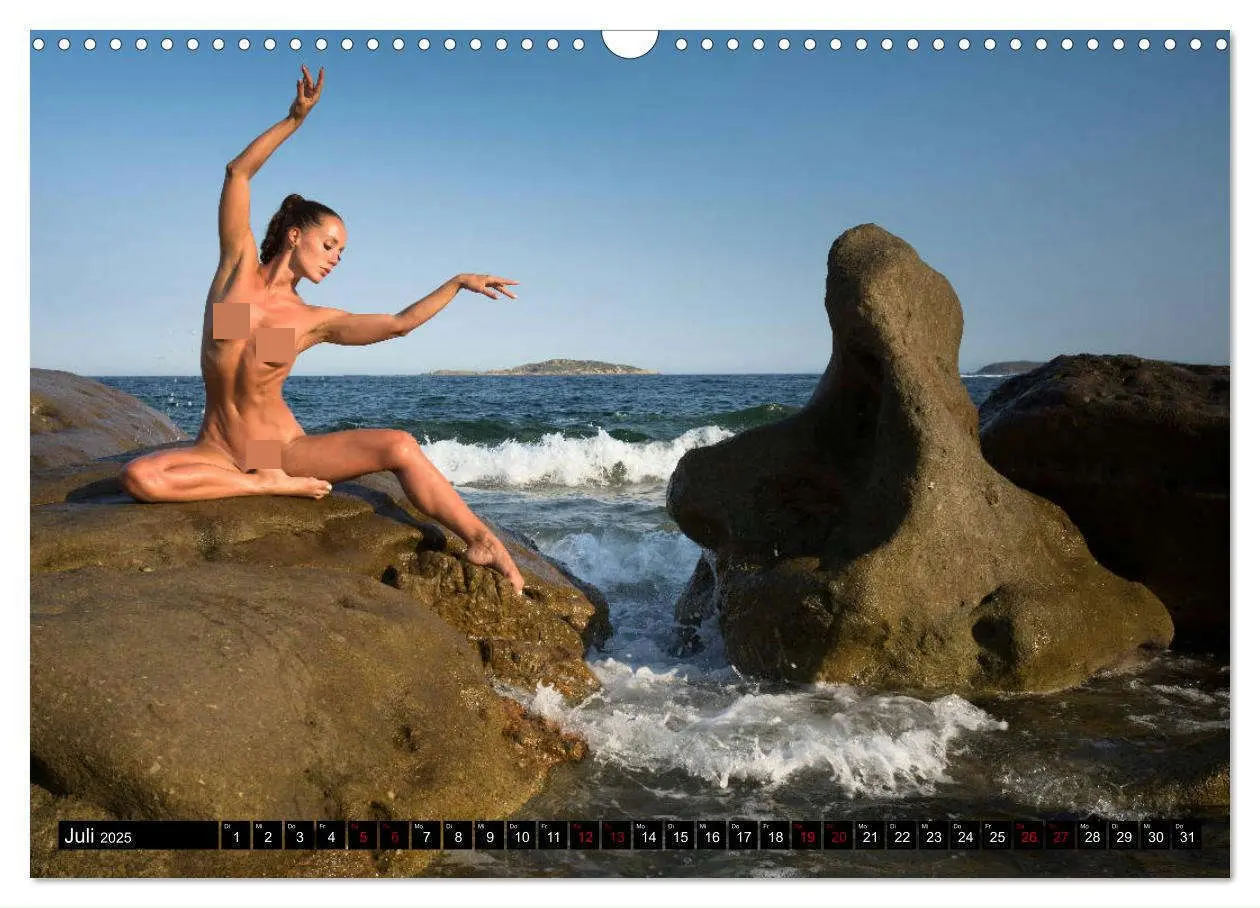 Bild: 9783435190812 | Aktfotografie in der Natur (Wandkalender 2025 DIN A3 quer),...