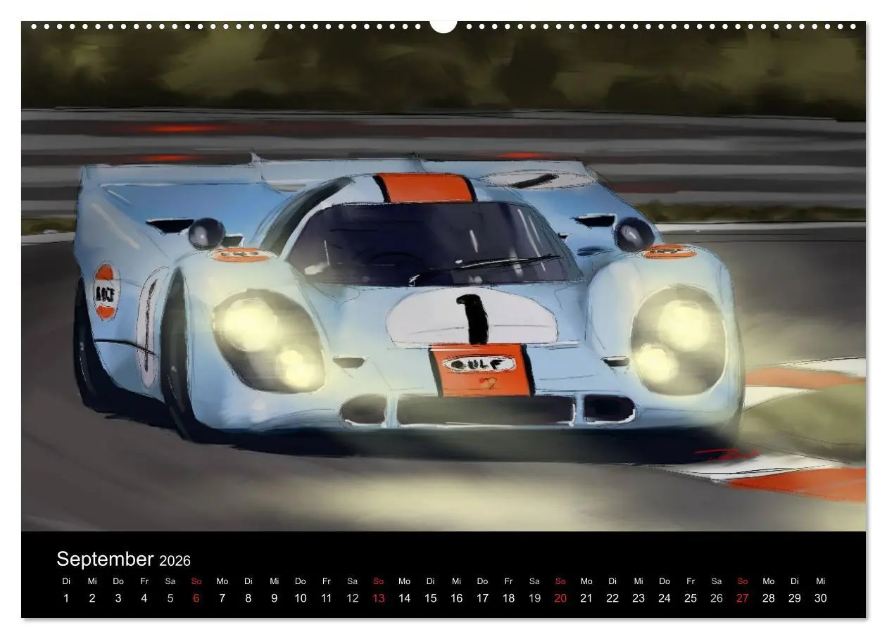 Bild: 9783457970812 | Porsche inspired Artwork by Reinhold Art´s (Wandkalender 2026 DIN...